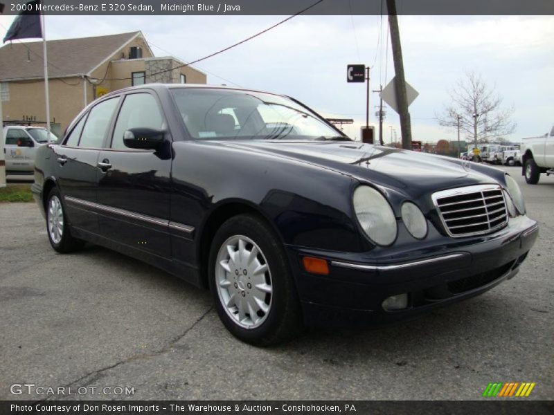 Midnight Blue / Java 2000 Mercedes-Benz E 320 Sedan