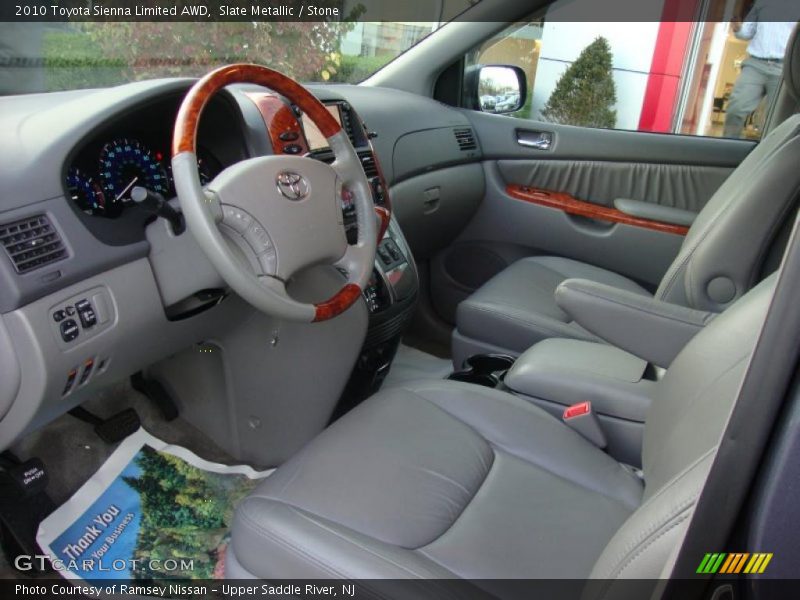  2010 Sienna Limited AWD Stone Interior