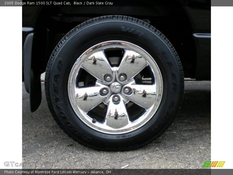 Black / Dark Slate Gray 2005 Dodge Ram 1500 SLT Quad Cab