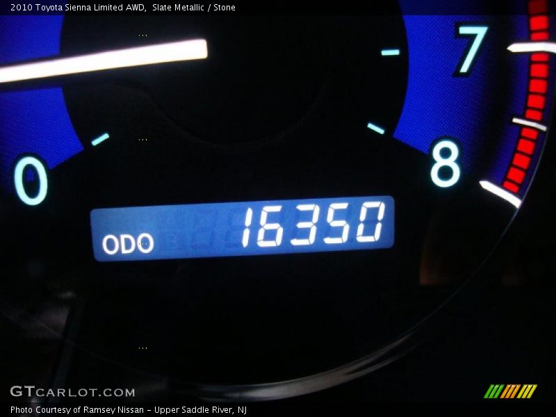 Slate Metallic / Stone 2010 Toyota Sienna Limited AWD