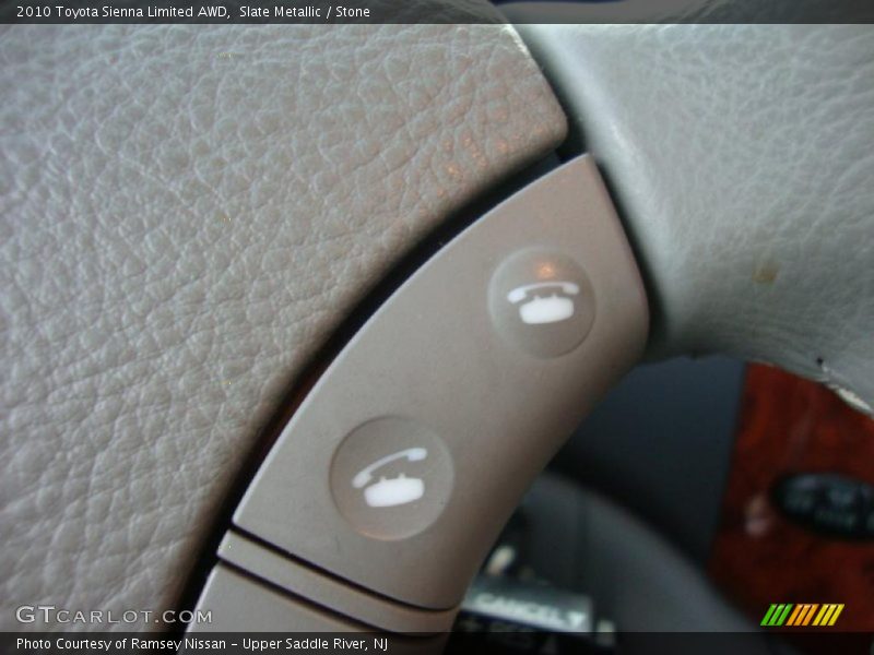Slate Metallic / Stone 2010 Toyota Sienna Limited AWD