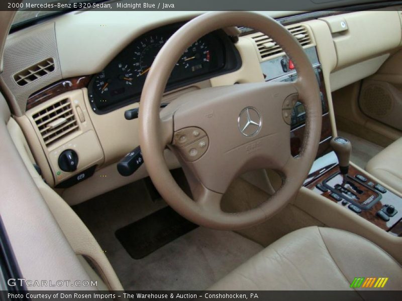 Midnight Blue / Java 2000 Mercedes-Benz E 320 Sedan