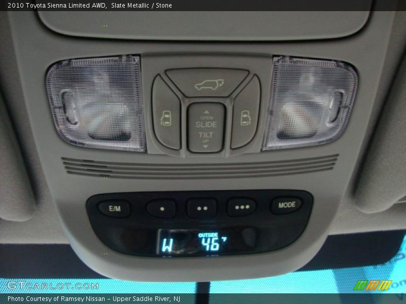 Slate Metallic / Stone 2010 Toyota Sienna Limited AWD