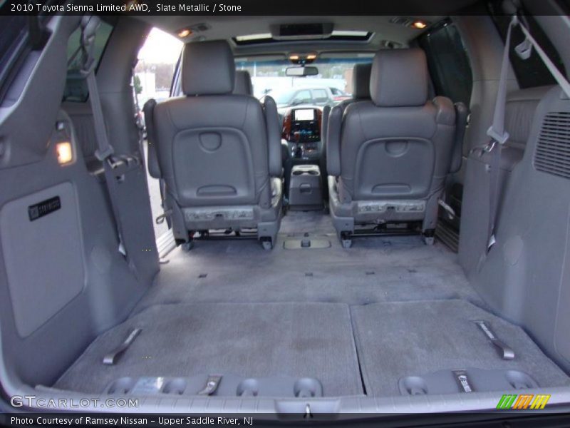  2010 Sienna Limited AWD Trunk
