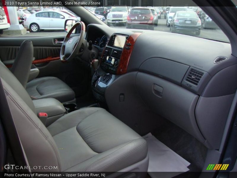 Slate Metallic / Stone 2010 Toyota Sienna Limited AWD