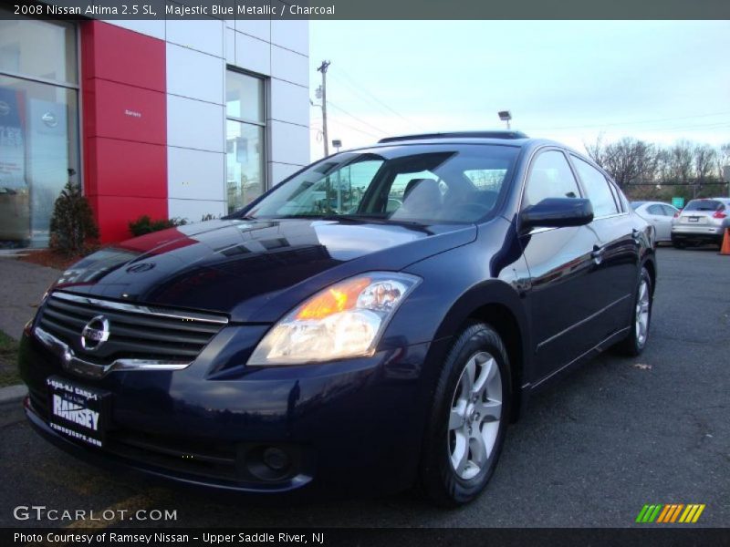 Majestic Blue Metallic / Charcoal 2008 Nissan Altima 2.5 SL