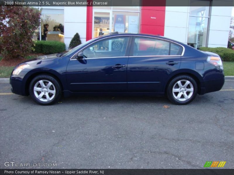 Majestic Blue Metallic / Charcoal 2008 Nissan Altima 2.5 SL