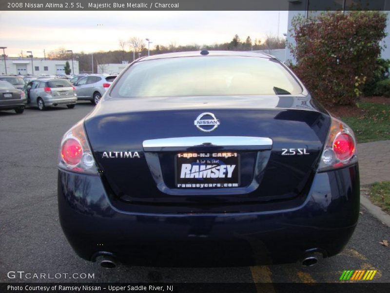 Majestic Blue Metallic / Charcoal 2008 Nissan Altima 2.5 SL