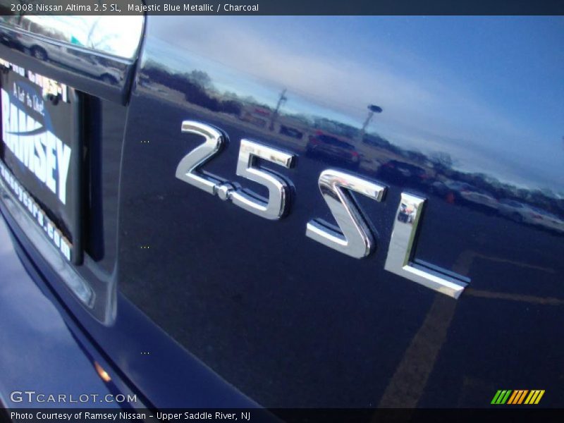 Majestic Blue Metallic / Charcoal 2008 Nissan Altima 2.5 SL