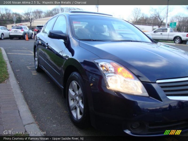 Majestic Blue Metallic / Charcoal 2008 Nissan Altima 2.5 SL