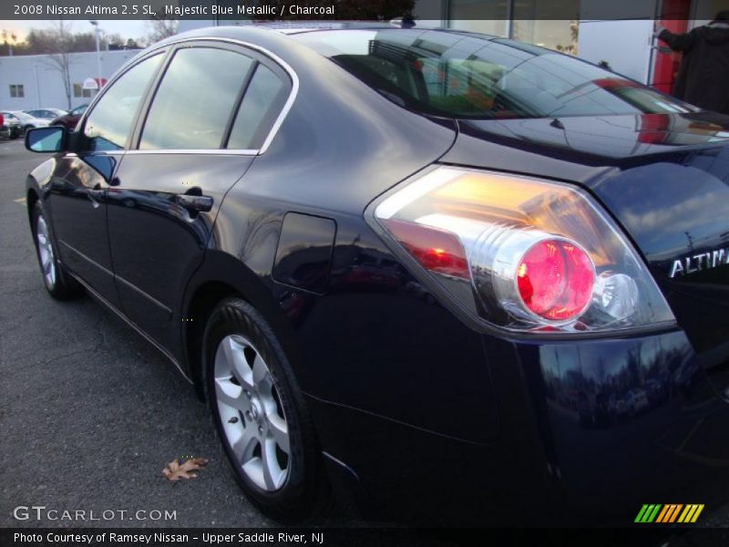 Majestic Blue Metallic / Charcoal 2008 Nissan Altima 2.5 SL