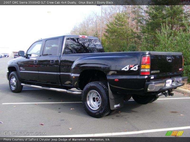  2007 Sierra 3500HD SLT Crew Cab 4x4 Dually Onyx Black