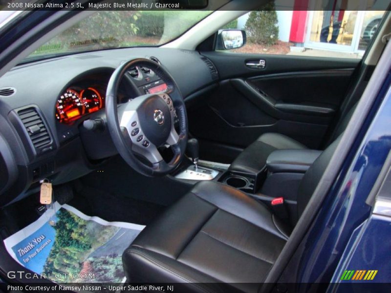 Majestic Blue Metallic / Charcoal 2008 Nissan Altima 2.5 SL