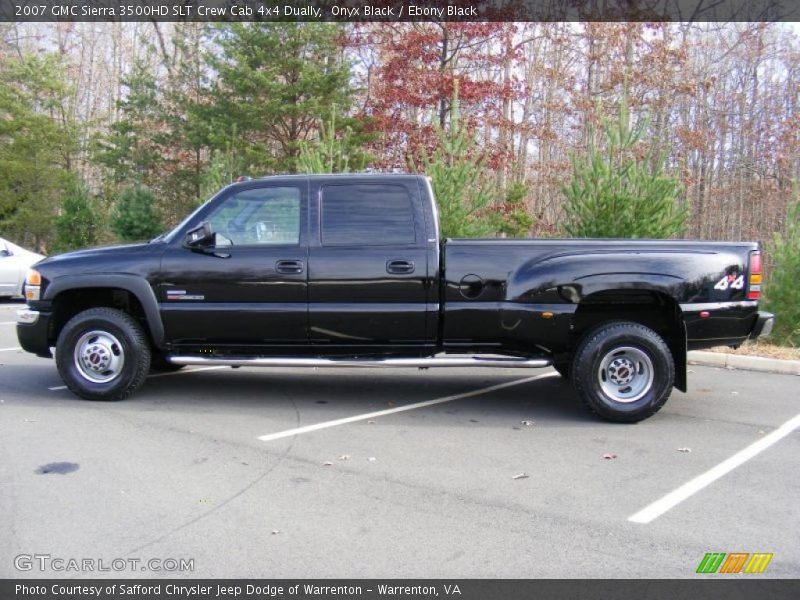  2007 Sierra 3500HD SLT Crew Cab 4x4 Dually Onyx Black