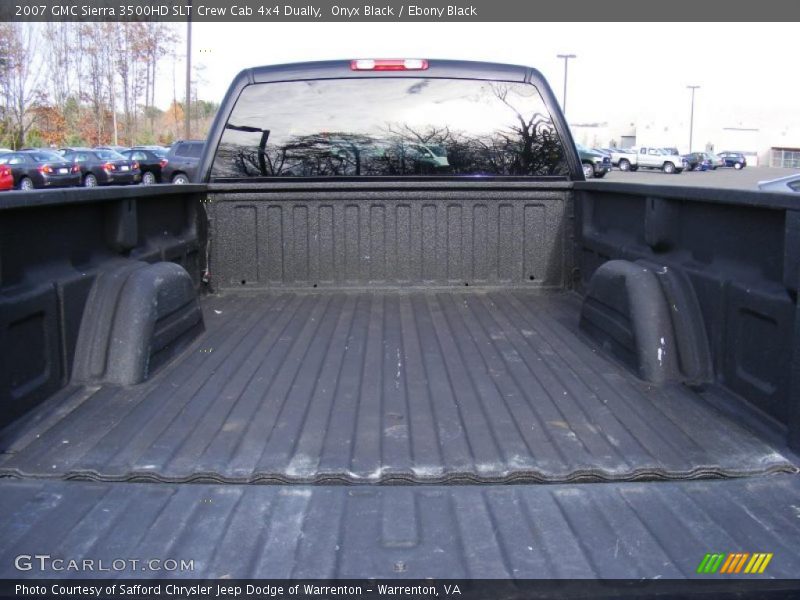 Onyx Black / Ebony Black 2007 GMC Sierra 3500HD SLT Crew Cab 4x4 Dually