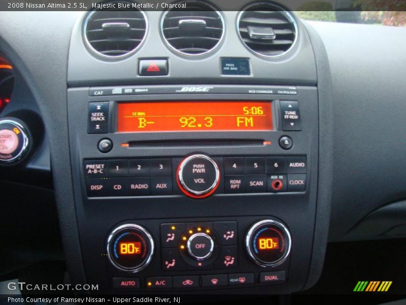 Majestic Blue Metallic / Charcoal 2008 Nissan Altima 2.5 SL