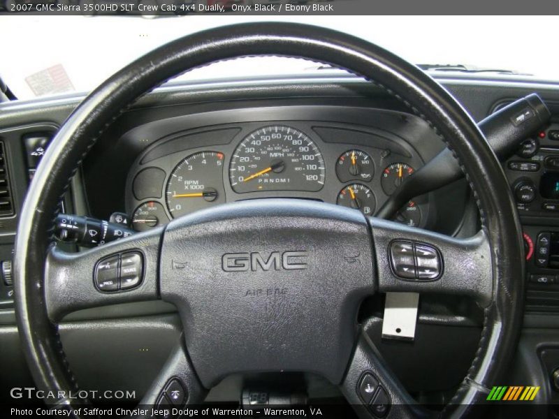  2007 Sierra 3500HD SLT Crew Cab 4x4 Dually Steering Wheel