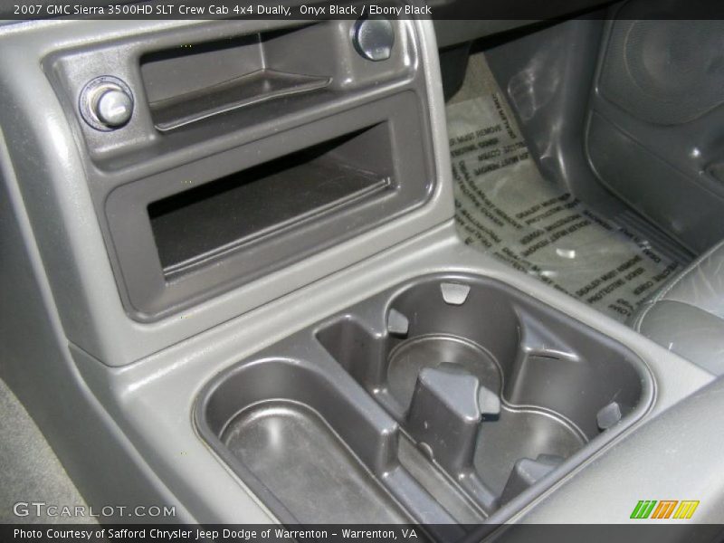 Onyx Black / Ebony Black 2007 GMC Sierra 3500HD SLT Crew Cab 4x4 Dually