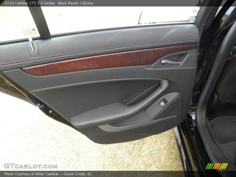 Black Raven / Ebony 2010 Cadillac CTS 3.0 Sedan
