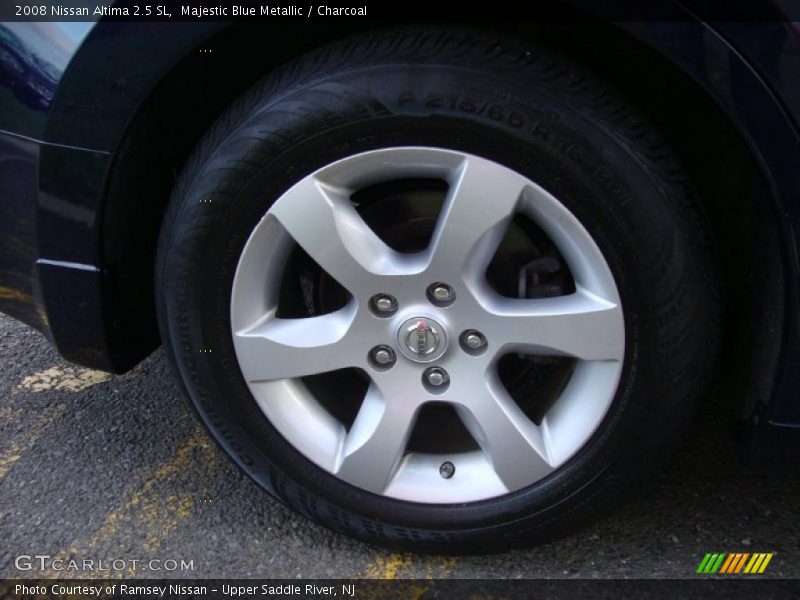 Majestic Blue Metallic / Charcoal 2008 Nissan Altima 2.5 SL