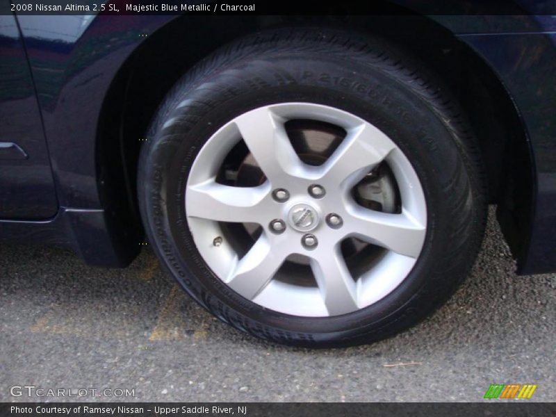 Majestic Blue Metallic / Charcoal 2008 Nissan Altima 2.5 SL