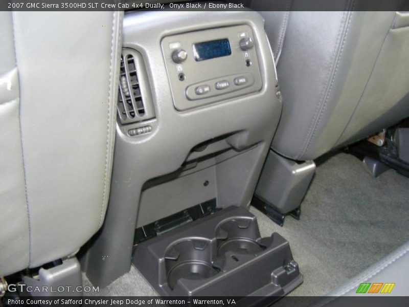 Onyx Black / Ebony Black 2007 GMC Sierra 3500HD SLT Crew Cab 4x4 Dually