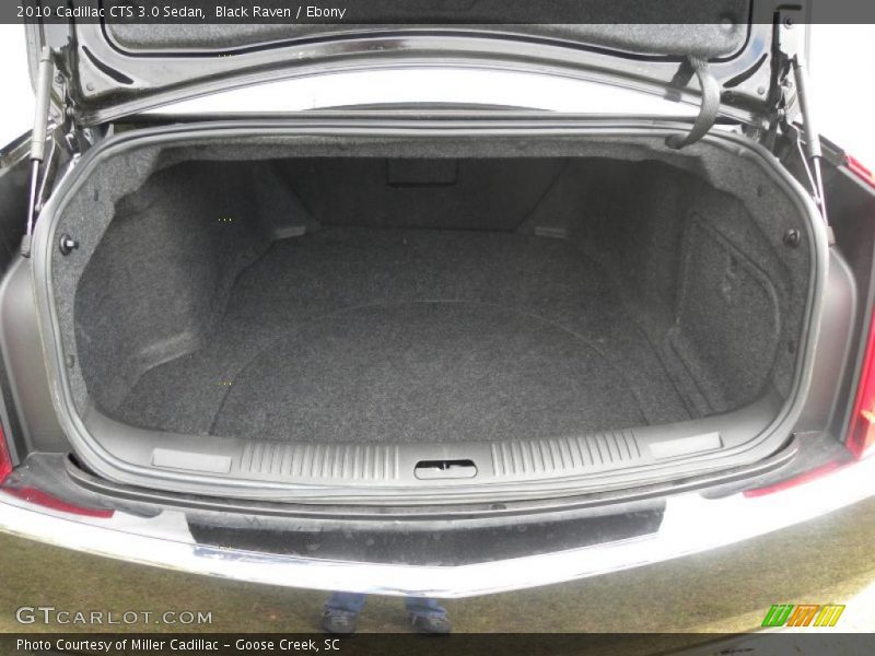  2010 CTS 3.0 Sedan Trunk