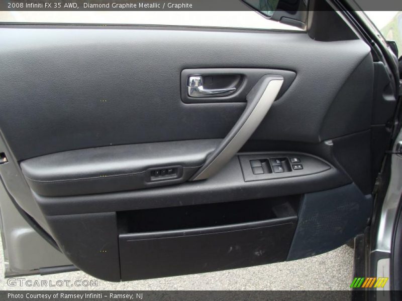 Diamond Graphite Metallic / Graphite 2008 Infiniti FX 35 AWD