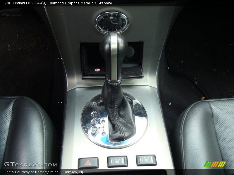 Diamond Graphite Metallic / Graphite 2008 Infiniti FX 35 AWD