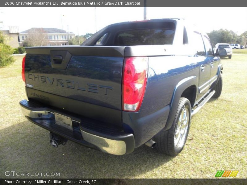 Bermuda Blue Metallic / Gray/Dark Charcoal 2006 Chevrolet Avalanche LT