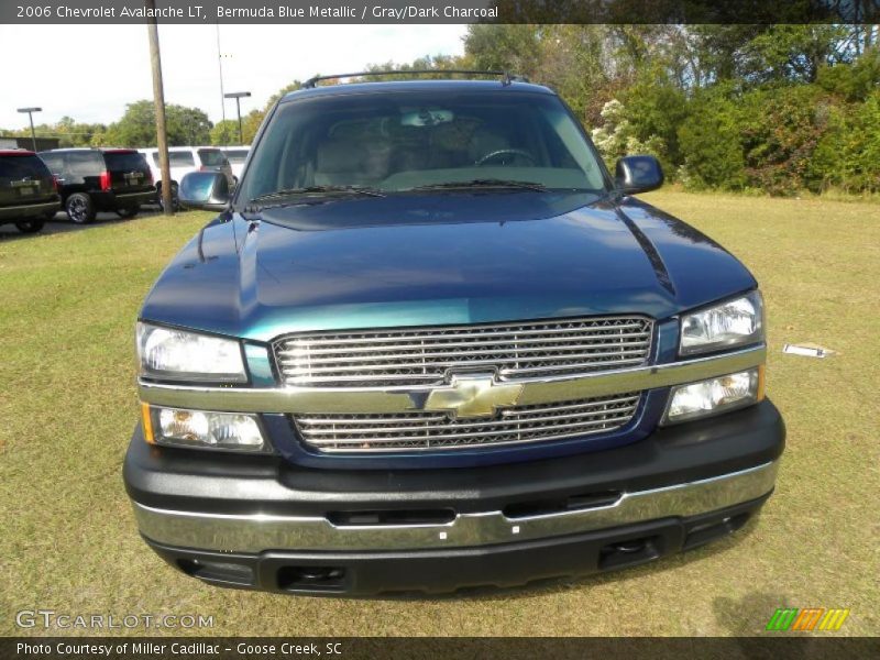 Bermuda Blue Metallic / Gray/Dark Charcoal 2006 Chevrolet Avalanche LT