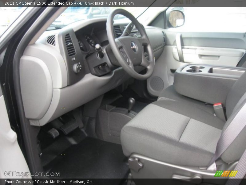 Onyx Black / Dark Titanium 2011 GMC Sierra 1500 Extended Cab 4x4