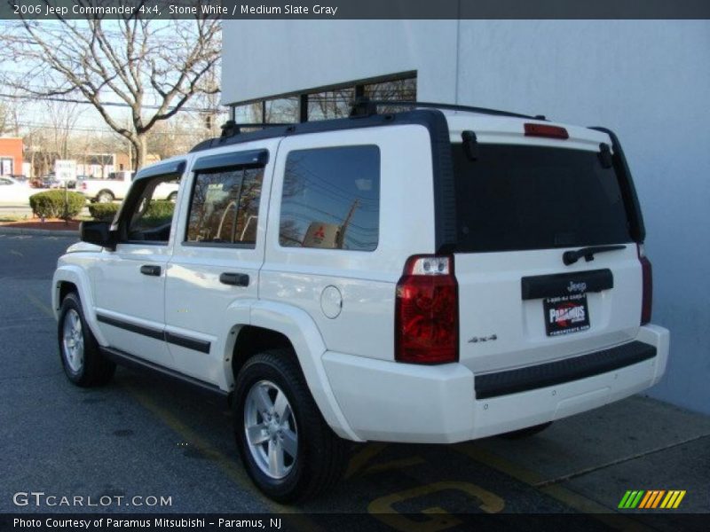 Stone White / Medium Slate Gray 2006 Jeep Commander 4x4