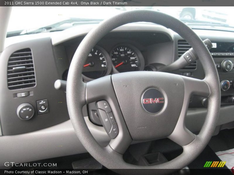 Onyx Black / Dark Titanium 2011 GMC Sierra 1500 Extended Cab 4x4