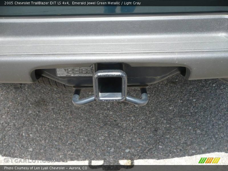 Emerald Jewel Green Metallic / Light Gray 2005 Chevrolet TrailBlazer EXT LS 4x4