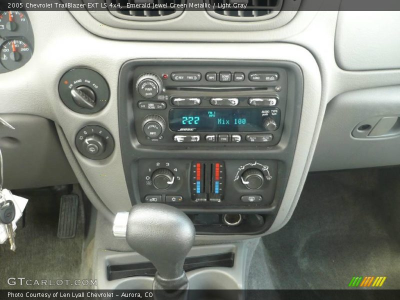 Emerald Jewel Green Metallic / Light Gray 2005 Chevrolet TrailBlazer EXT LS 4x4