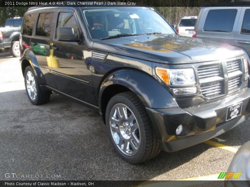 Dark Charcoal Pearl / Dark Slate Gray 2011 Dodge Nitro Heat 4.0 4x4