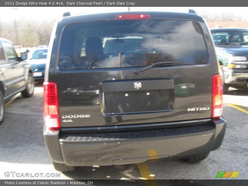 Dark Charcoal Pearl / Dark Slate Gray 2011 Dodge Nitro Heat 4.0 4x4