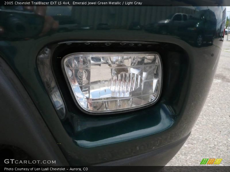 Emerald Jewel Green Metallic / Light Gray 2005 Chevrolet TrailBlazer EXT LS 4x4
