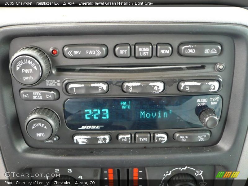 Emerald Jewel Green Metallic / Light Gray 2005 Chevrolet TrailBlazer EXT LS 4x4
