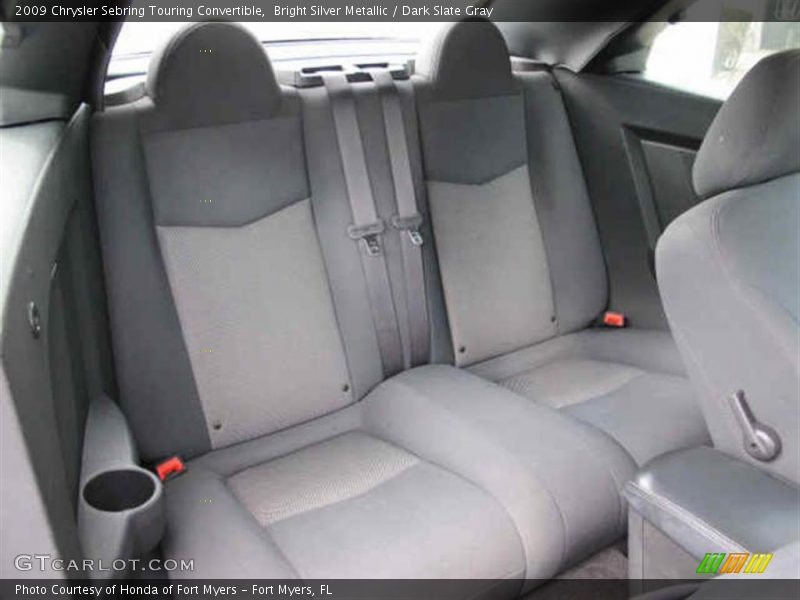 Bright Silver Metallic / Dark Slate Gray 2009 Chrysler Sebring Touring Convertible