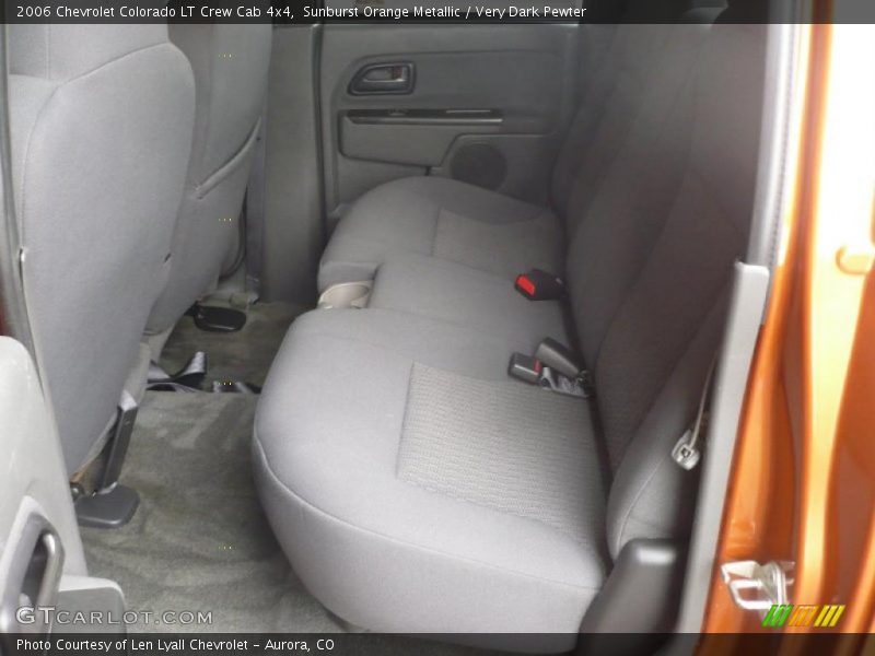 Sunburst Orange Metallic / Very Dark Pewter 2006 Chevrolet Colorado LT Crew Cab 4x4