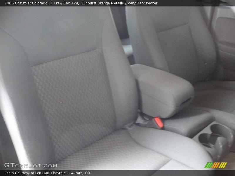 Sunburst Orange Metallic / Very Dark Pewter 2006 Chevrolet Colorado LT Crew Cab 4x4