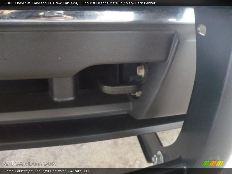 Sunburst Orange Metallic / Very Dark Pewter 2006 Chevrolet Colorado LT Crew Cab 4x4