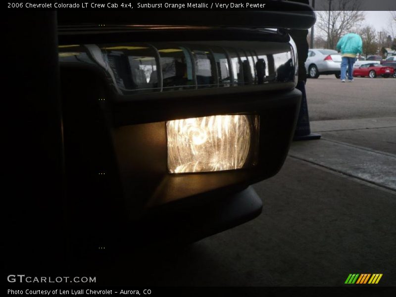 Sunburst Orange Metallic / Very Dark Pewter 2006 Chevrolet Colorado LT Crew Cab 4x4