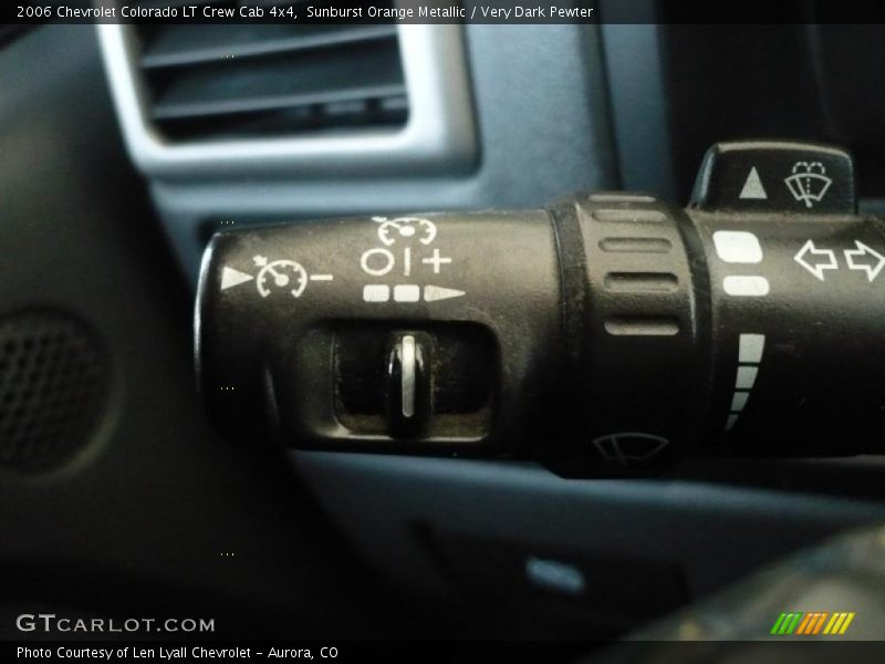 Sunburst Orange Metallic / Very Dark Pewter 2006 Chevrolet Colorado LT Crew Cab 4x4