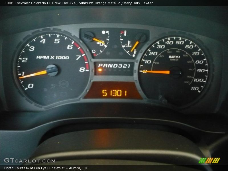  2006 Colorado LT Crew Cab 4x4 LT Crew Cab 4x4 Gauges