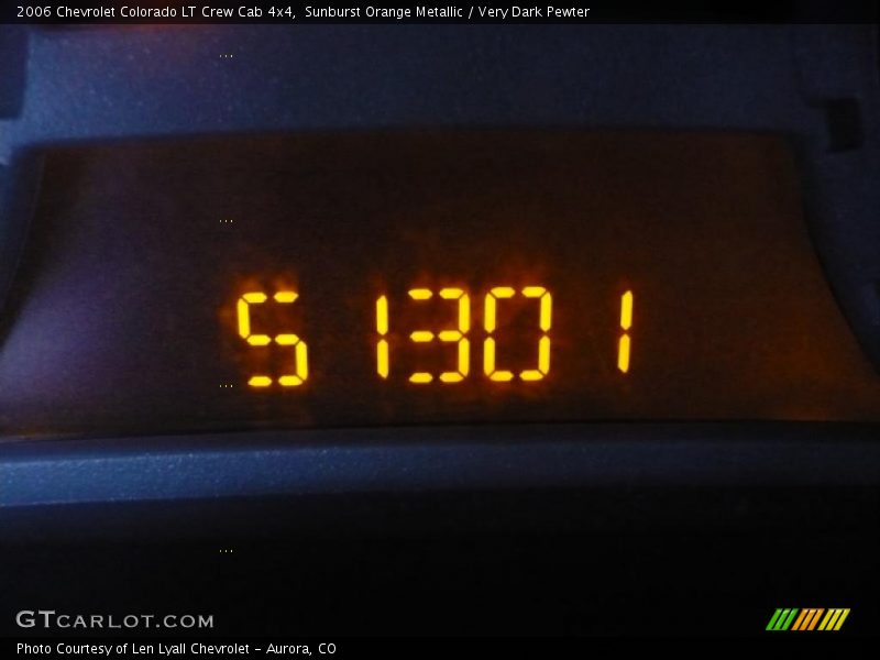 Sunburst Orange Metallic / Very Dark Pewter 2006 Chevrolet Colorado LT Crew Cab 4x4