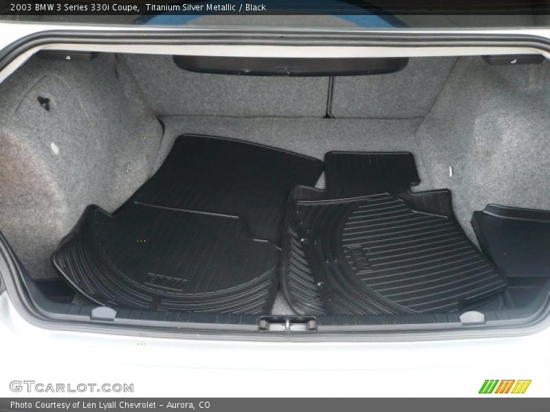  2003 3 Series 330i Coupe Trunk