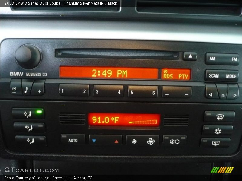 Controls of 2003 3 Series 330i Coupe